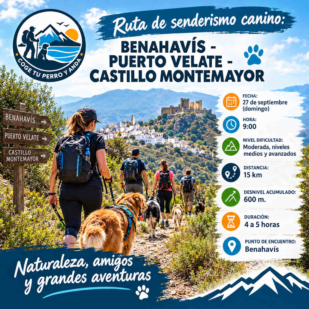 Senderismo canino grupo "Coge tu perro y anda"