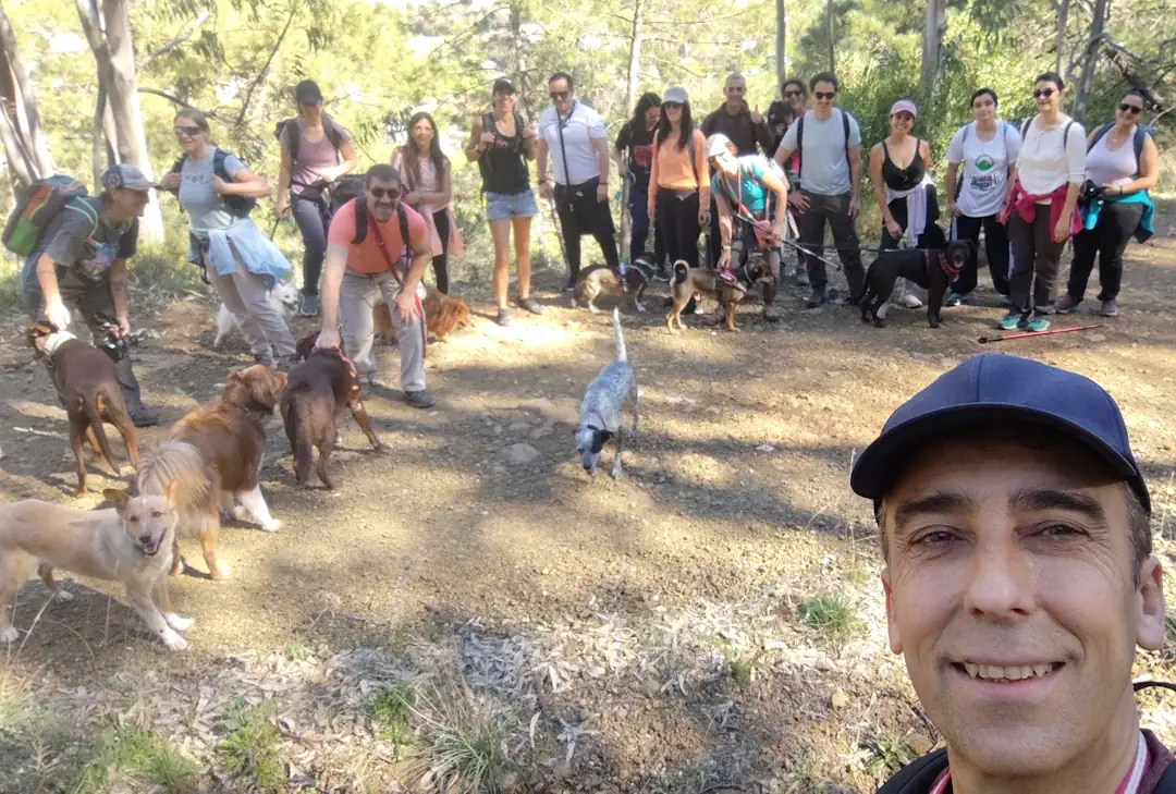 Senderismo-perros-Ojén-Marbella