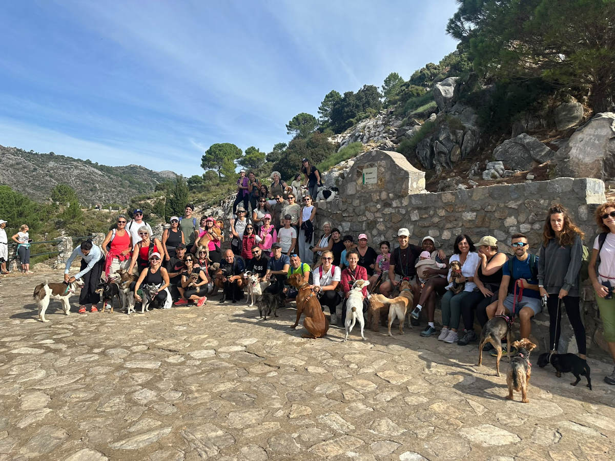 Senderismo canino en Marbella - Ruta Juanar - Miradores Cabra y Corzo