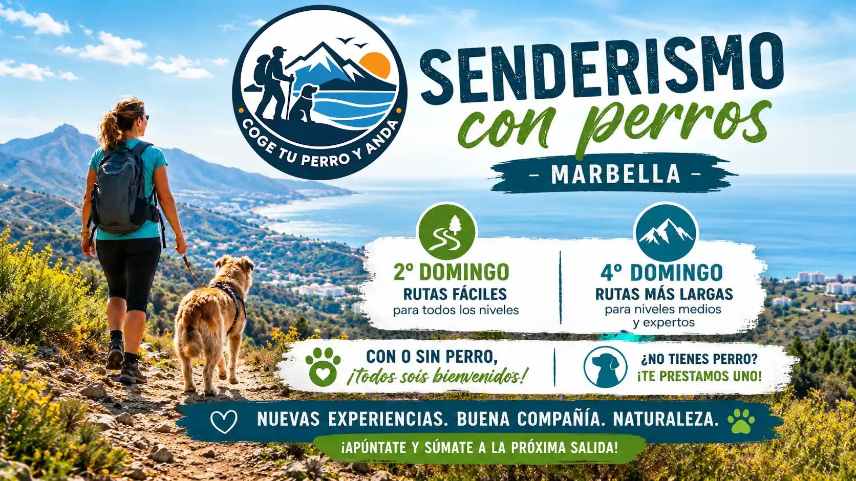 Senderismo canino - Grupo Coge tu perro y anda de Marbella