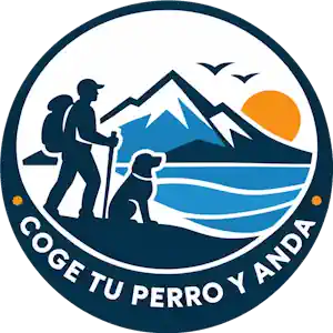 Logo grupo senderismo canino Coge tu perro y anda de Marbella
