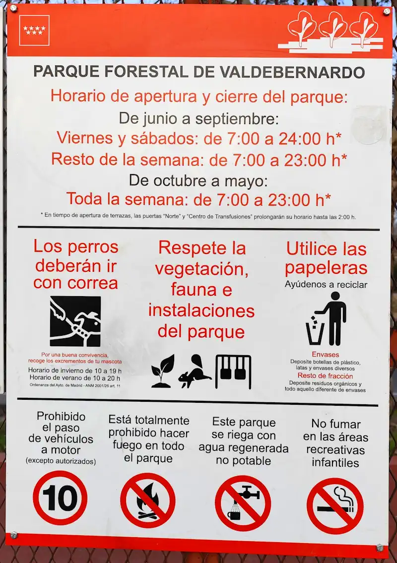 Parque Forestal Valdebernardo - Madrid
