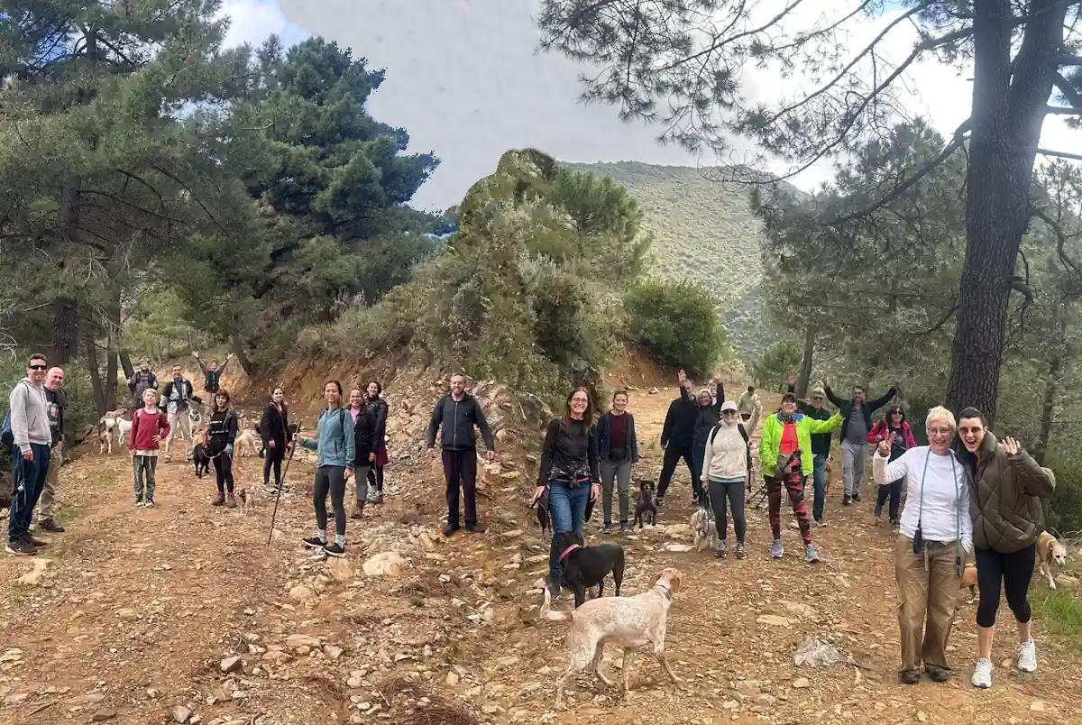 Senderismo con perros - Juanar - El Pozuelo - Pinsapar - Marbella